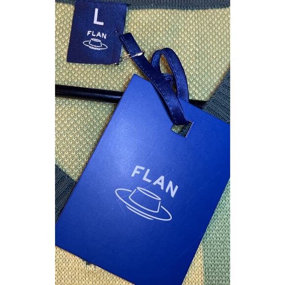 FLAN LABS NYC RARE Avocado Atomic Green Colorblock VEST MENS LARGE NEW FAST SHIP - Picture 8 of 8